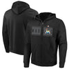 Miami Marlins Majestic Piercing Attack Full-Zip Hoodie