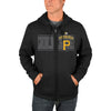 Pittsburgh Pirates Majestic Piercing Attack Full-Zip Hoodie