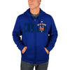 New York Mets Majestic Piercing Attack Full-Zip Hoodie