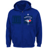 Toronto Blue Jays Majestic Piercing Attack Full-Zip Hoodie