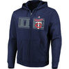 Minnesota Twins Majestic Piercing Attack Full-Zip Hoodie