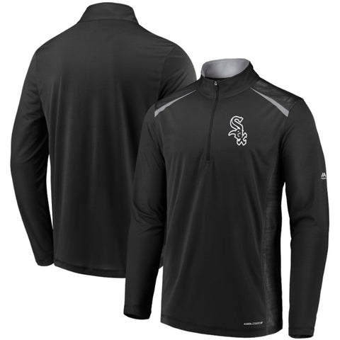 Chicago White Sox Majestic Perfect Movements Cool Base Quarter-Zip Pullover Jacket