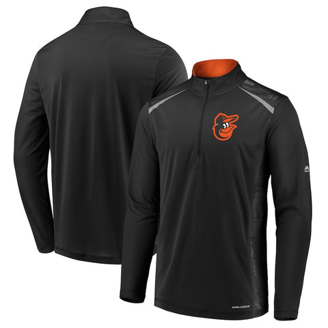 Baltimore Orioles Majestic Perfect Movements Cool Base Quarter-Zip Pullover Jacket