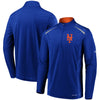 New York Mets Majestic Perfect Movements Cool Base Quarter-Zip Pullover Jacket
