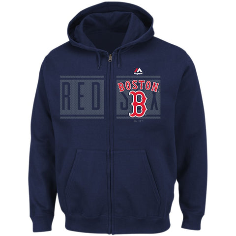 Boston Red Sox Majestic Piercing Attack Full-Zip Hoodie