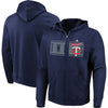 Minnesota Twins Majestic Piercing Attack Full-Zip Hoodie