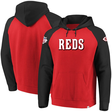 Cincinnati Reds Majestic With Attitude Pullover Hoodie