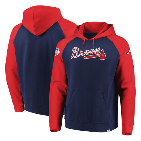 Atlanta Braves Majestic With Attitude Pullover Hoodie