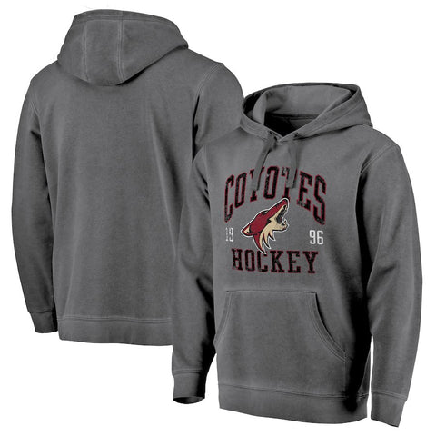 Arizona Coyotes   Vintage Collection Old Favorite Shadow Washed Pullover Hoodie - Black