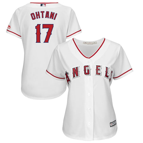 Shohei Ohtani Los Angeles Angels Majestic Women's Cool Base Player Jersey