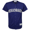Colorado Rockies Youth Replica Blank Team Jersey