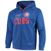 Chicago Cubs Majestic MLB Chin Music Full Zip Therma Base Hoodie