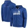 Los Angeles Dodgers Majestic MLB Chin Music Full Zip Therma Base Hoodie