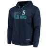 Seattle Mariners Majestic MLB Chin Music Full Zip Therma Base Hoodie