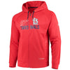 St. Louis Cardinals Majestic MLB Chin Music Full Zip Therma Base Hoodie