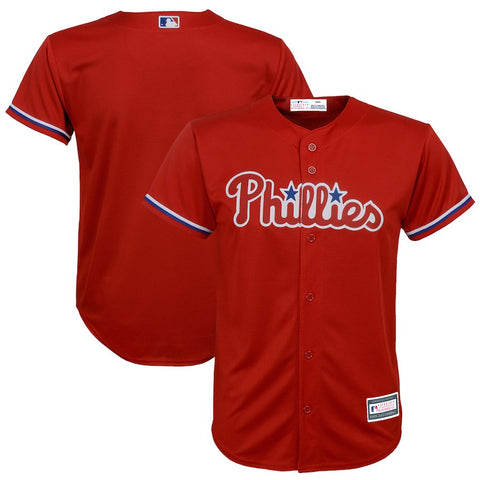 Philadelphia Phillies Youth Replica Blank Team Jersey