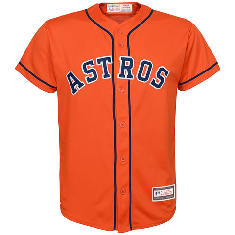Houston Astros Youth Replica Blank Team Jersey
