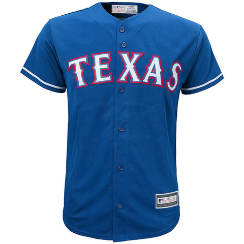 Texas Rangers Youth Replica Blank Team Jersey