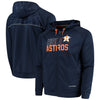 Houston Astros Majestic MLB Chin Music Full Zip Therma Base Hoodie