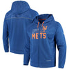 New York Mets Majestic MLB Chin Music Full Zip Therma Base Hoodie