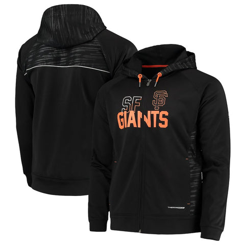 San Francisco Giants Majestic MLB Chin Music Full Zip Therma Base Hoodie