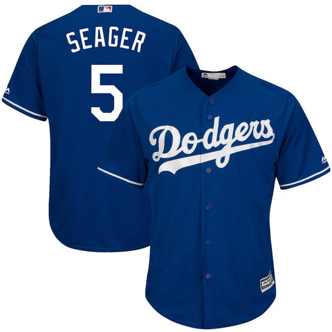 Corey Seager Los Angeles Dodgers Majestic Big & Tall Alternate Cool Base Replica Player Jersey