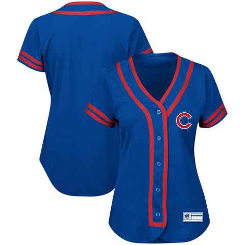Chicago Cubs Majestic Women's Plus Size Absolute Victory Fashion Jersey