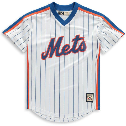 New York Mets Youth Cooperstown Collection Replica Team Jersey - White/Light Blue