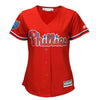 Rhys Hoskins Philadelphia Phillies Majestic Women's 2018 Spring Training Cool Base Player Jersey