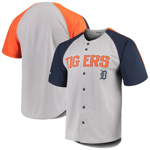 Detroit Tigers Stitches Lightweight Mesh Jersey