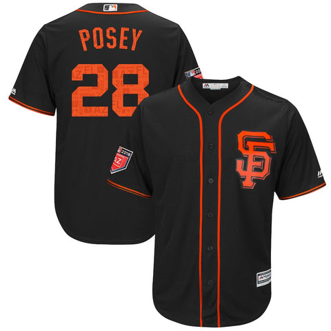 Buster Posey San Francisco Giants Majestic 2018 Spring Training Cool Base Player Jersey