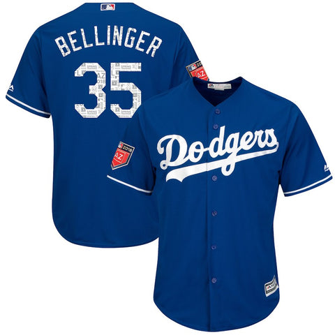 Cody Bellinger Los Angeles Dodgers Majestic 2018 Spring Training Cool Base Player Jersey