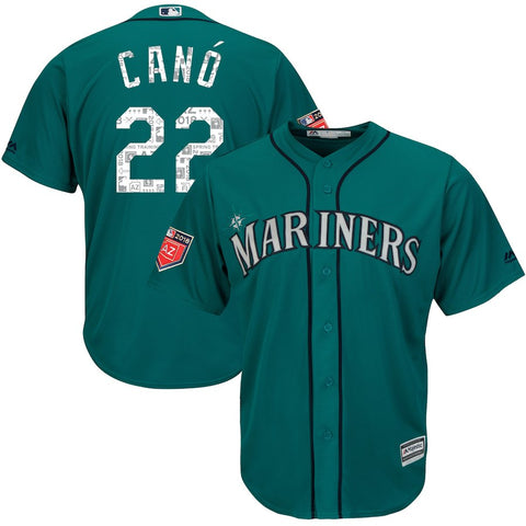 Robinson Cano Seattle Mariners Majestic 2018 Spring Training Cool Base Player Jersey