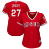 Mike Trout Los Angeles Angels Majestic Women's 2018 Spring Training Cool Base Player Jersey