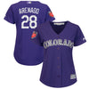 Nolan Arenado Colorado Rockies Majestic Women's 2018 Spring Training Cool Base Player Jersey
