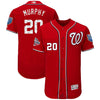 Daniel Murphy Washington Nationals Majestic 2018 Spring Training Flex Base Player Jersey