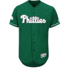Rhys Hoskins Philadelphia Phillies Majestic 2018 St. Patrick's Day Flex Base Authentic Collection Celtic Player Jersey