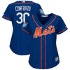 Michael Conforto New York Mets Majestic Women's 2018 Spring Training Cool Base Player Jersey