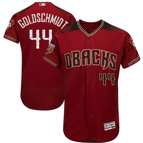 Paul Goldschmidt Arizona Diamondbacks Majestic 2018 Spring Training Flex Base Player Jersey