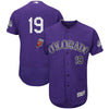 Charlie Blackmon Colorado Rockies Majestic 2018 Spring Training Flex Base Player Jersey