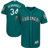 Felix Hernandez Seattle Mariners Majestic 2018 Spring Training Flex Base Player Jersey