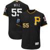 Josh Bell Pittsburgh Pirates Majestic 2018 Spring Training Flex Base Player Jersey