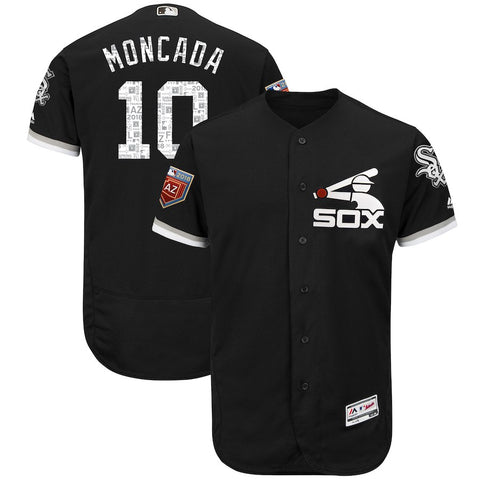 Yoan Moncada Chicago White Sox Majestic 2018 Spring Training Flex Base Player Jersey