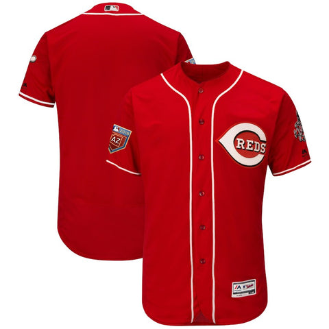 Cincinnati Reds Majestic 2018 Spring Training Flex Base Team Jersey