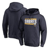 Buffalo Sabres   Iconic Collection On Side Stripe Pullover Hoodie - Navy