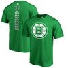 Patrice Bergeron Boston Bruins   St. Patrick's Day Backer Name & Number T-Shirt
