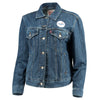 Los Angeles Dodgers Levi's Women's Patch Trucker Denim Jacket