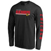 Chicago Blackhawks   Fast Line Long Sleeve T-Shirt - Black