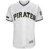 Pittsburgh Pirates Majestic 2018 Memorial Day Authentic Collection Flex Base Team Jersey - White