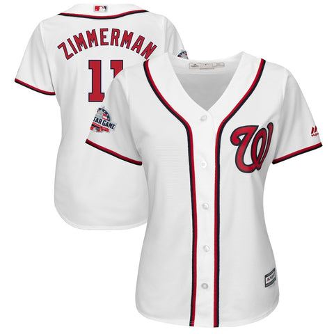 Ryan Zimmerman Washington Nationals Majestic Women's 2018 All-Star Game Home Cool Base Player Jersey